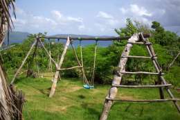 Children playground, Caribbean Sea
