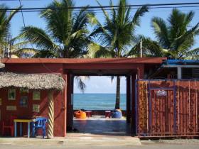 restaurant with ocean view in cabarete