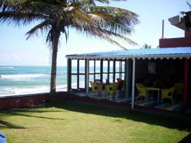great views from the restaurant at the beach in the dominican republic