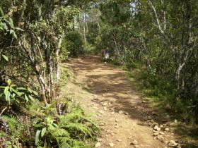 hiking route middle way