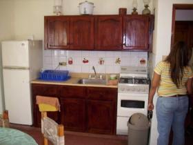 kitchen in rental apartment