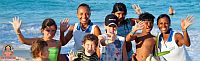 Family vacation at sea
