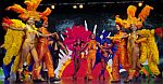 Musical show in holiday hotel