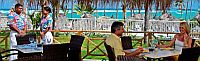 eating in outside restaurant