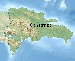 Constanza, located in the Dominican Republic