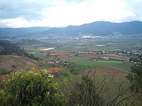 View from top of land for developement project