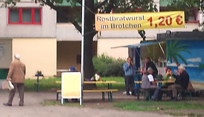 Billige Wurst in Berlin