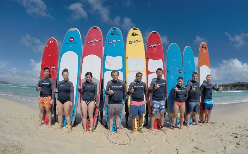 MSC surfing class